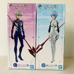 エヴァンゲリオン フィギュア 一番くじ 渚カヲル 綾波レイ ヱヴァンゲリヲン エヴァンゲリオン一番くじ C賞 渚カヲル D賞 綾波レイ