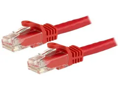 【新品・3営業日で発送】スターテック カテゴリー6 LANケーブル 15M レッド