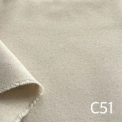【わずか】生地 8号帆布 C51アイボリー 1M