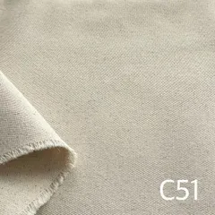 生地 8号帆布 C51アイボリー 長さ1m×幅1.45m
