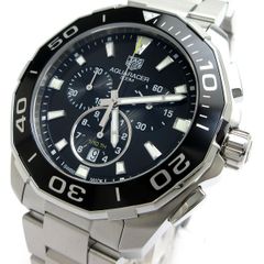 タグホイヤー アクアレーサー クロノグラフ メンズ 黒 CAY111A 時計 CAY111A.BA0927 TAG Heuer 箱 保証書 稼動品