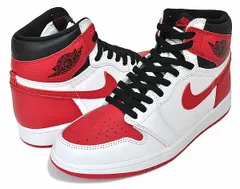 [ナイキ] エアジョーダン 1 レトロ ハイ オージー AIR JORDAN 1 HIGH OG HERITAGE white/university red-black 555088-161 ヘリテージ AJ1 [並行輸入品] 