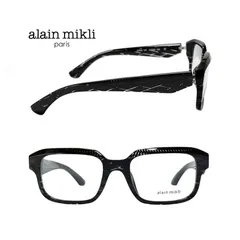 【alain mikli】 アランミクリ メガネフレーム 　A03528　005　ロンバス・ポイントブラック　国内正規品