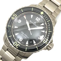 ブランパン BLANCPAIN フィフティファゾムス オートマティック 5015-12B30-98B ブラック  チタン 自動巻き メンズ 腕時計のサムネイル
