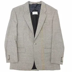 マルタンマルジェラ 1 Martin Margiela 1 美品 ウール テーラードジャケット ブレザー シングル 1B ライン S51BN0318 グレー 42 約M 1103のサムネイル