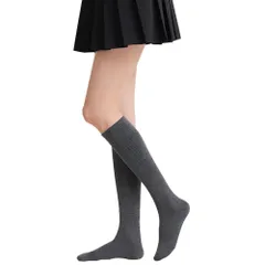 【新着商品】ロングソックス ハイソックス オーバーニーソックス リブ 靴下 着痩せ ニーハイソックス 美脚 足長効果 ソックス 春 秋 レディース 冬 カラバリ [eigenn] 通勤 通学