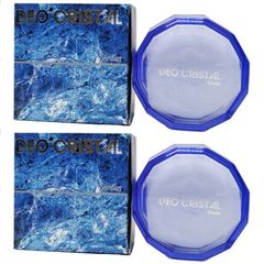 ● 2個セット デオクリスタル ヴェルダン ディスクタイプ 100g 医薬部外品 無香料