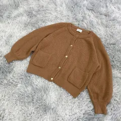 【Diosfront】ディオスフロント  カーディガン【F】大人カワイイ フェミニン レディース  茶系  ブラウン【送料無料】　レトロのサムネイル