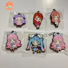 ひろがるスカイ！プリキュア　カプセルラバーマスコット　【6点セット】