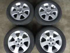 195/60R16 2023年製✨ 国産✨ バリ山❗️セレナ純正アルミホイール付き 195/60R16 2023年製✨ 国産✨ バリ山❗️セレナ純正アルミ