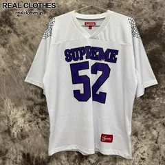 【未使用】Supreme/シュプリーム 【24SS】Spiderweb Football Jersey/スパイダーウェブ フットボール ジャージ/Lのサムネイル