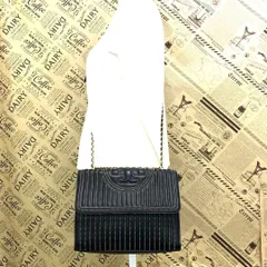 トリーバーチ スタッズ キルティング ショルダーバッグ チェーン ポシェットFU268