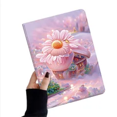 【即日発送】ケース ケース 花柄 可愛い Mini6 レディース iPadmini6 iPad iPad Mini7 カバー iPad 柄付き フラワー Pro オートスリープ Apple A17 Pencil 収納 mini ブック式 オリジナル 2024