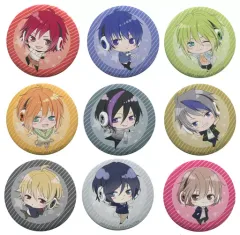 【中古】バッジ・ピンズ(キャラクター) [単品] 描きおろしちびキャラ缶バッジ9個セット 「PS Vitaソフト MARGINAL#4 ROAD TO GALAXY アニメイト限定セット 3大特典」 同梱特典