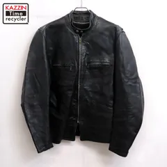 60s USA製 vintage ブルックス BROOKS シングルライダースジャケット メンズ 表記42サイズ