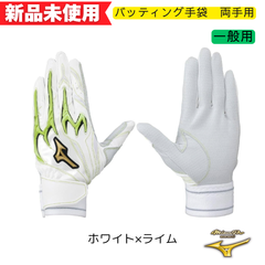 【新品未使用】ミズノプロ　バッティング手袋　一般用　両手用　シリコンパワーアークDI 1EJEA54701