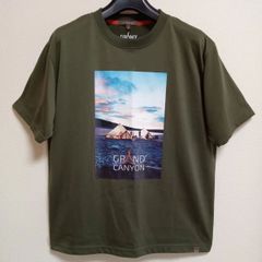 GrandCanyon グランドキャニオン Tシャツ 半袖 アウトドア dark green深緑 サイズM