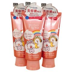 専科　パーフェクトホイップ　コラーゲン　in　洗顔料　120ℊ　３個セット　BT21限定デザイン