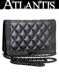 2024年最新】chanel チェーンウォレット ラムスキンの人気アイテム 