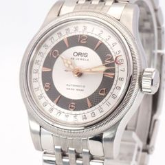 稼動品 オリス ORIS ビッグクラウン ポインターデイト 7551 自動巻 メンズ腕時計 スイス製