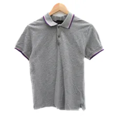 ティーケーミクスパイス タケオキクチ THE SHOP TK MIXPICE ポロシャツ 半袖 ポロカラー ドット柄 L マルチカラー グレー /YK21