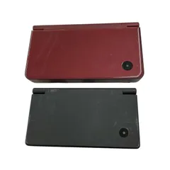 186000 現状品 Nintendo 任天堂 ニンテンドー DSi DSiLL TWL-001/UTL-001  ブラック・レッド 2点まとめ売り
