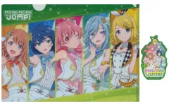 【中古】クリアファイル MORE MORE JUMP! A4クリアファイル＆ステッカーセット 「セガ ラッキーくじ 劇場版プロジェクトセカイ 壊れたセカイと歌えないミク」 D賞