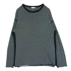 faccies ファッチーズ 19aw セットアップ サイズ1 FACCIES - VINTAGE DAMAGE BD LS(BLACK) ファッチーズ ボーダー
