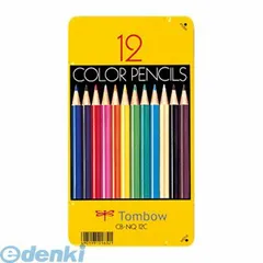 【新品・3営業日以内発送】トンボ鉛筆 CB-NQ12C 色鉛筆 １２色ＮＱ【１セット】 CBNQ12C 缶入 Tombow 缶入色鉛筆 丸軸【沖縄離島販売不可】