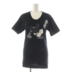 ロエン Roen ディズニー Disney ミッキーマウス クラッシュミッキーTシャツ 半袖 プリント 44 ブラック 78047103 /NQのサムネイル