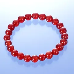 パワーストーン ブレスレット 天然石 赤メノウ 水晶 8mm珠 専用巾着袋付き メンズ レディース ギフト 父の日 母の日