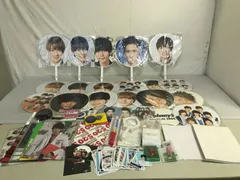 キンプリ Snow Man キスマイ なにわ男子 美少年 うちわ 公式写真 パンフ ペンラ 他 大量 ジャニーズ グッズ セット 【現状品】 710