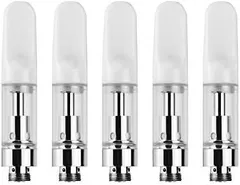 電子タバコ アトマイザー CBDアトマイザー 5本セット互換用アトマイザー 510スレッド対応 1.0ml アトマイザー エアリステック リキッドも対応可能 液漏れ防止 フレッシュな味ガ楽しむ