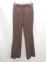 ◇ BEAUTY&YOUTH UNITED ARROWS センタープレス　裏地　シンプル パンツ サイズS ブラウン系 レディース E  【1303160003645】