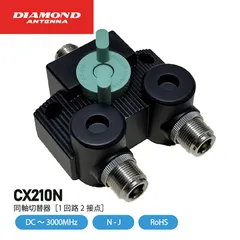 CX210N 同軸切換器 1回路2接点 入出力コネクター：N-J 第一電波