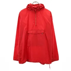 プロフィール 80s ヴィンテージ 長袖 アノラックパーカー レッド PROFILE SPORTS WEAR メンズ