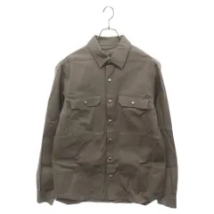 Rick Owens (リックオウエンス) 21SS オーバーサイズ長袖シャツジャケット グレー RU21S6729-TEのサムネイル