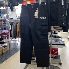 残り1点‼️日本限定‼️Norton ノートン⚫︎パンツ　カーゴパンツ　スーパーワイド　ストレッチ　ブラック