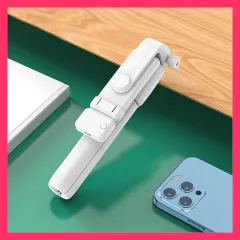 ★スタッフおすすめ★ 自撮り棒 セルカ棒 三脚 リモコン付 Bluetooth じどりぼう 三脚スタンド ワイヤレス 360度回転可能 撮影用 多機能 卒業 修学旅行