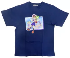 【中古】Tシャツ ハルト＆ニャオハ ブラック 「ポケットモンスター スカーレット・バイオレット Tシャツコレクション POKEMON TRAINERS バイオレット」 ポケモンセンター限定