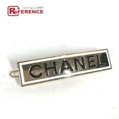CHANEL シャネル バレッタ ロゴ メタル