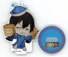 【中古】キーホルダー 荒北靖友 「弱虫ペダル GLORY LINE×コラボカフェ本舗 ミニキャラアクリルスタンドキーホルダー(チャイナ)」