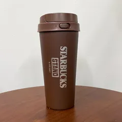 【新品未使用】スタバ　STARBUCKS STAND by BEAMS ステンレスTOGOボトル ブラウン 473ml