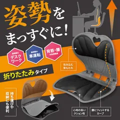 【2025年新バージョン！】 折りたたみ式姿勢サポートチェアー EDN-455 腰痛 姿勢矯正 姿勢補正 骨盤矯正 骨盤サポート 子供 大人 高齢者 猫背 腰 椅子 オフィス