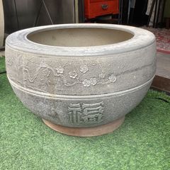 こがね火鉢 刻印あり 陶器製 大型 直径約50cm 骨董 古民家 2026年最新】