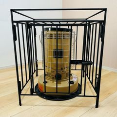 トヨトミ ks-67hストーブガード 黒 手作り アイアン
