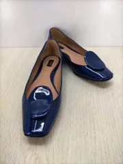 アルマーニコレツィオーニ ARMANI COLLEZIONI スクエアトゥ エナメルローヒールパンプス レディース JPN：36 のサムネイル