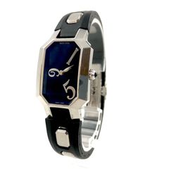 REPOSSI レポシ モンテカルロ QZ ネイビー文字盤 メンズ腕時計 稼動品 付属品あり【PF-85】