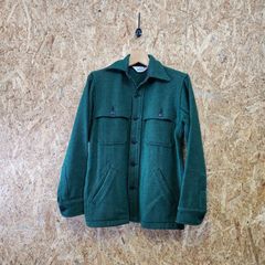 70s woolrich ネルシャツ シャツジャケットアメカジ vintage 緑黒