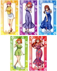 【中古】ブランケット 全5種セット バスタオル 「五等分の花嫁∬」 セガ限定